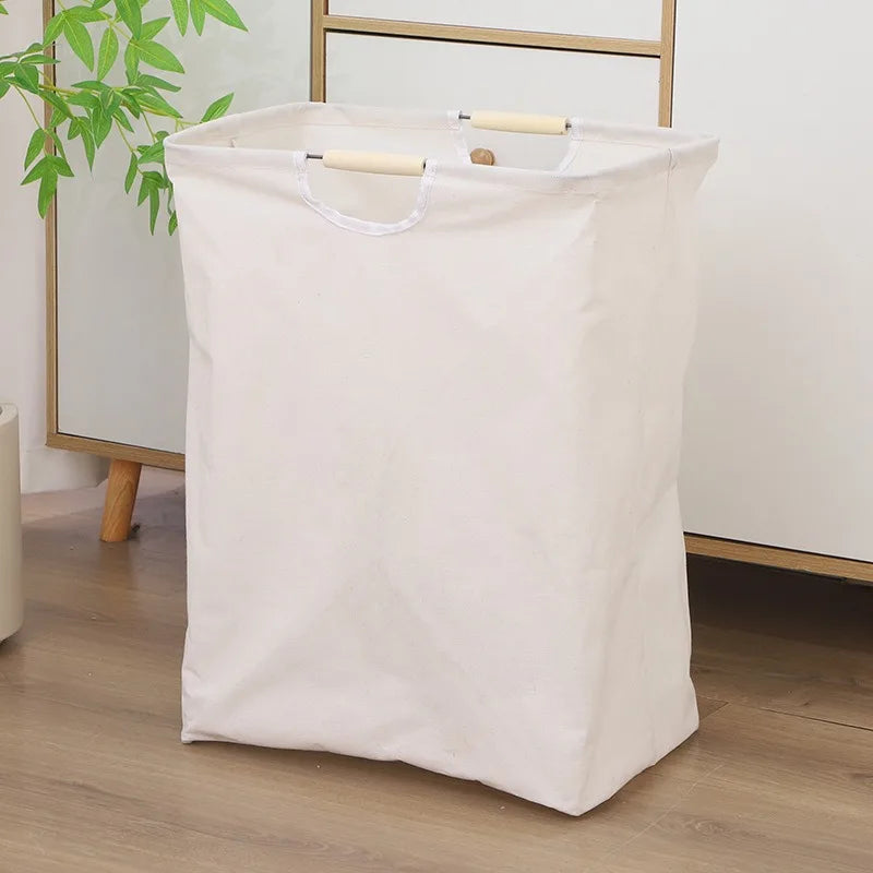 Large Capacity Laundry Storage Dirty Clothes Storage Basket with Handle Hamper Collapsible Laundry Basket Bathroom Accessories