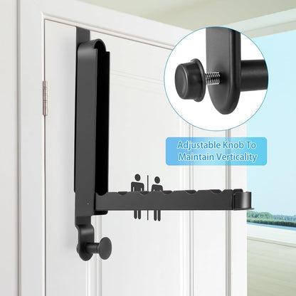 Over the Door Drying Rack, 1 Pack Grey Foldable Clothes Hanger Doors Hooks