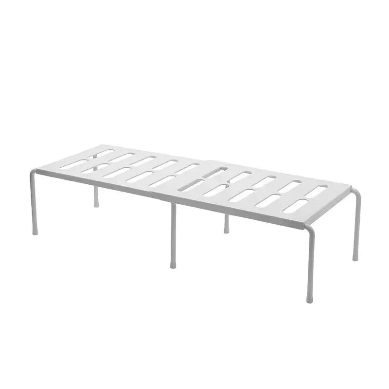 ABS Shoe Rack Extensible Shoe Hanger Storage Space Saving Shelf Telescopic Storage Rack Household Kitchen Cabinet Organizer