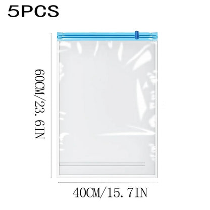 20 Pack Vacuum Storage Bags, Space Saver Compression for Comforters and Blankets, Sealer Clothes Hand Pump Included