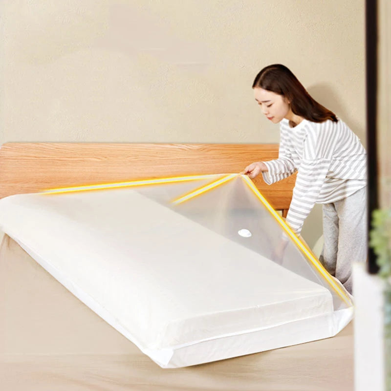 Latex Mattress Vacuum Storage Bags Clothes Quilt Seal Vacuum Packed Bags Sponge Mats Compression Bags for Travel