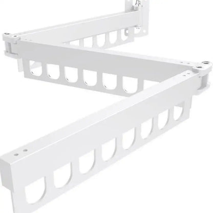 Wall Mounted Foldable Metal Clothes Drying Rack Window Retractable Clothes Drying Rack Home Balcony Folding Clothes Drying Rack