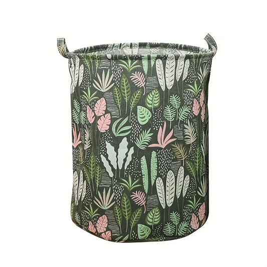 Foldable Fabric Laundry Basket Clothes Hamper Storage Bin for Home Toy Organizer