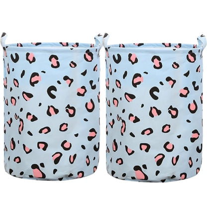 Foldable Fabric Laundry Basket Clothes Hamper Storage Bin for Home Toy Organizer