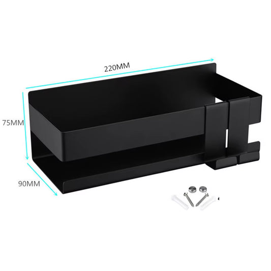 Movable Bathroom Shelves No Drill Shelf Organizer Shower Support Steel Shelf Multifunction Shelves Storage Unit for Bathroom