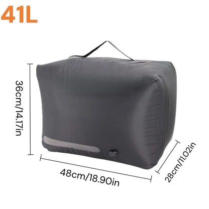 Vacuum Compression Bags for Camping,Travel Vacuum Clothing Storage Bags, Portable Space-Saver, Airtight Seal for Hiking Backpack