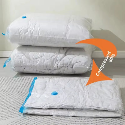 20 Pack Vacuum Storage Bags, Space Saver Compression for Comforters and Blankets, Sealer Clothes Hand Pump Included