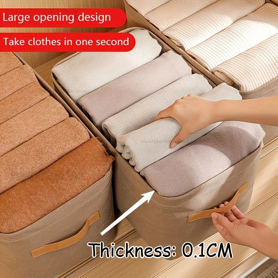 Laundry Clothes Organizer Storage Bag Clothes Foldable Clothes Storage Bag Portable Wardrobe Cloth Organizer Storage Box