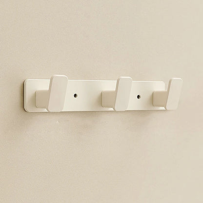 Coat Hook Wall Rack Hanger - Black Coat Rack with 5 Hooks Wall Hooks for Hanging Hat Key Bag Towel Wall Mount Coat Rack