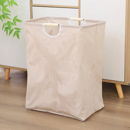 Large Capacity Laundry Storage Dirty Clothes Storage Basket with Handle Hamper Collapsible Laundry Basket Bathroom Accessories