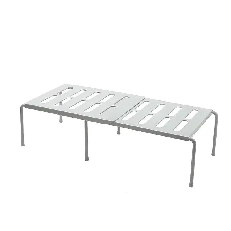 ABS Shoe Rack Extensible Shoe Hanger Storage Space Saving Shelf Telescopic Storage Rack Household Kitchen Cabinet Organizer