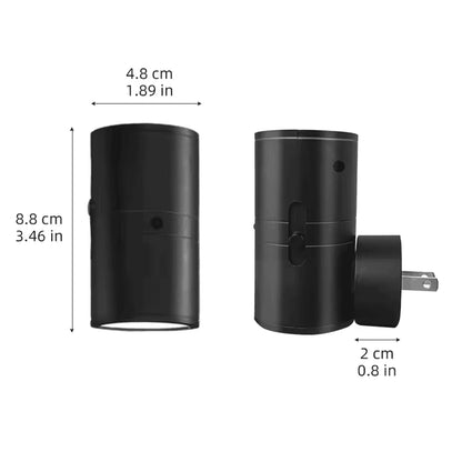 Night Lights Plug into Wall Dimmable LED Night Lamp Automatic Bedside Lamp with Auto Light Sensor for Bathroom Hallway Decor