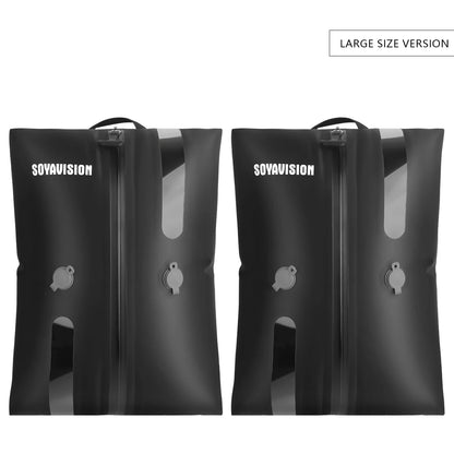 Reusable Vacuum Compression Bag Travel Luggage Vacuum Storage Bag for Suitcases and Backpack Space Saver Vacuum Bags Waterproof
