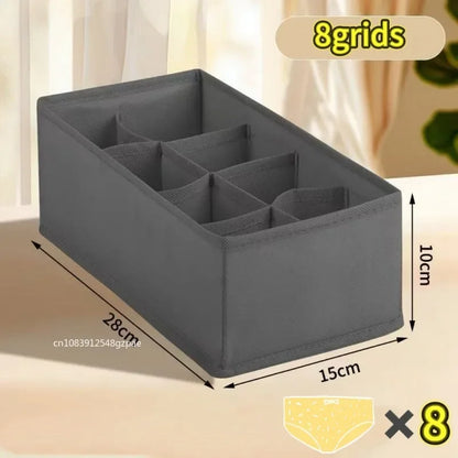 Underwear Organizers of Cabinets and Drawers Wardrobe Clothes Bra Organizer for Underwear Socks Pants Home Foldable Storage Box