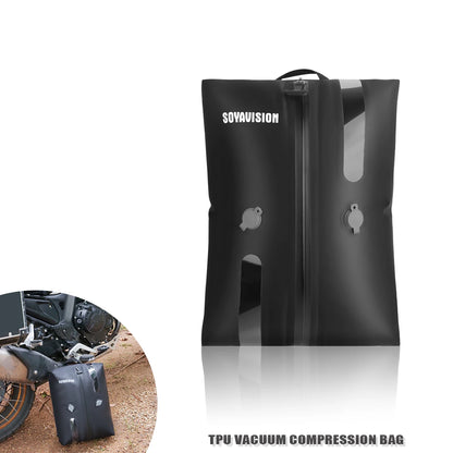 Waterproof Outdoor Vacuum Compression Bags Camping Travel Clothing Storage Bags Space-Saver Organizer for Riding Hiking Trips