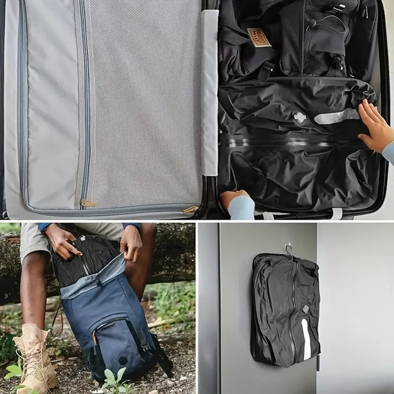 Reusable Vacuum Compression Bag Travel Luggage Vacuum Storage Bag for Suitcases and Backpack Space Saver Vacuum Bags Waterproof