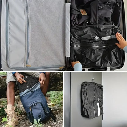 Reusable Vacuum Compression Bag Travel Luggage Vacuum Storage Bag for Suitcases and Backpack Space Saver Vacuum Bags Waterproof
