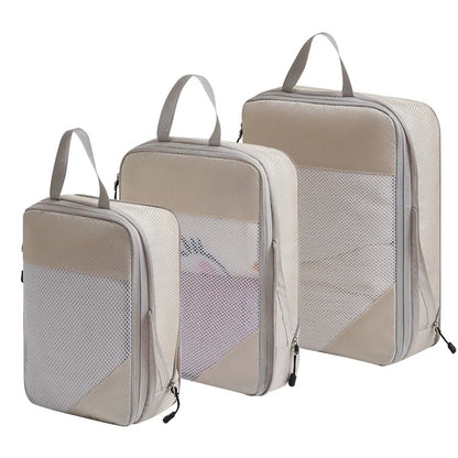 3/5 Pcs Set Travel Bag Organizer Clothes Luggage Travel Organizer Blanket Shoes Organizers Bag Suitcase Pouch Packing Cubes