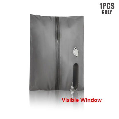 Reusable Vacuum Compression Bag Travel Luggage Vacuum Storage Bag for Suitcases and Backpack Space Saver Vacuum Bags Waterproof