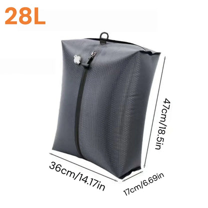 Vacuum Compression Bags for Camping,Travel Vacuum Clothing Storage Bags, Portable Space-Saver, Airtight Seal for Hiking Backpack