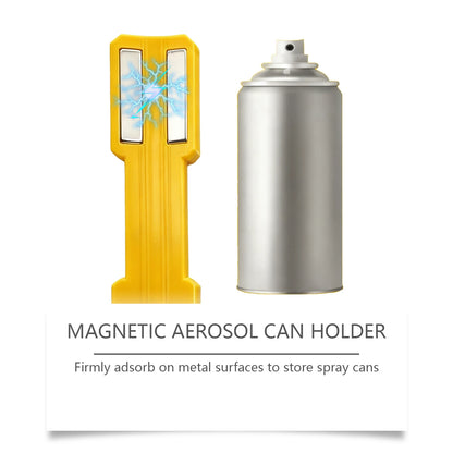 Magnetic Spray Can Holder Kitchen Storage Rack for Refrigerator Magnetic Organizer Space Saving Blue Slim Rack Home Storage