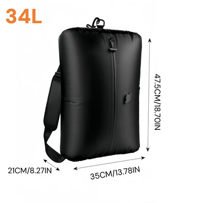 Vacuum Compression Bags for Camping,Travel Vacuum Clothing Storage Bags, Portable Space-Saver, Airtight Seal for Hiking Backpack