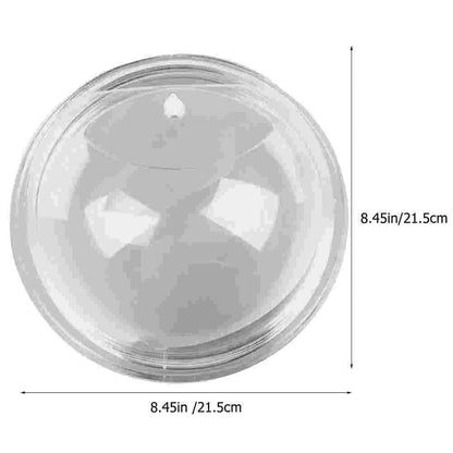 Wall Mounted Fish Tank Wall-Mounted Plant Pot Betta Clear Bowl Acrylic Vase Decor Bowls Wall-Hanging