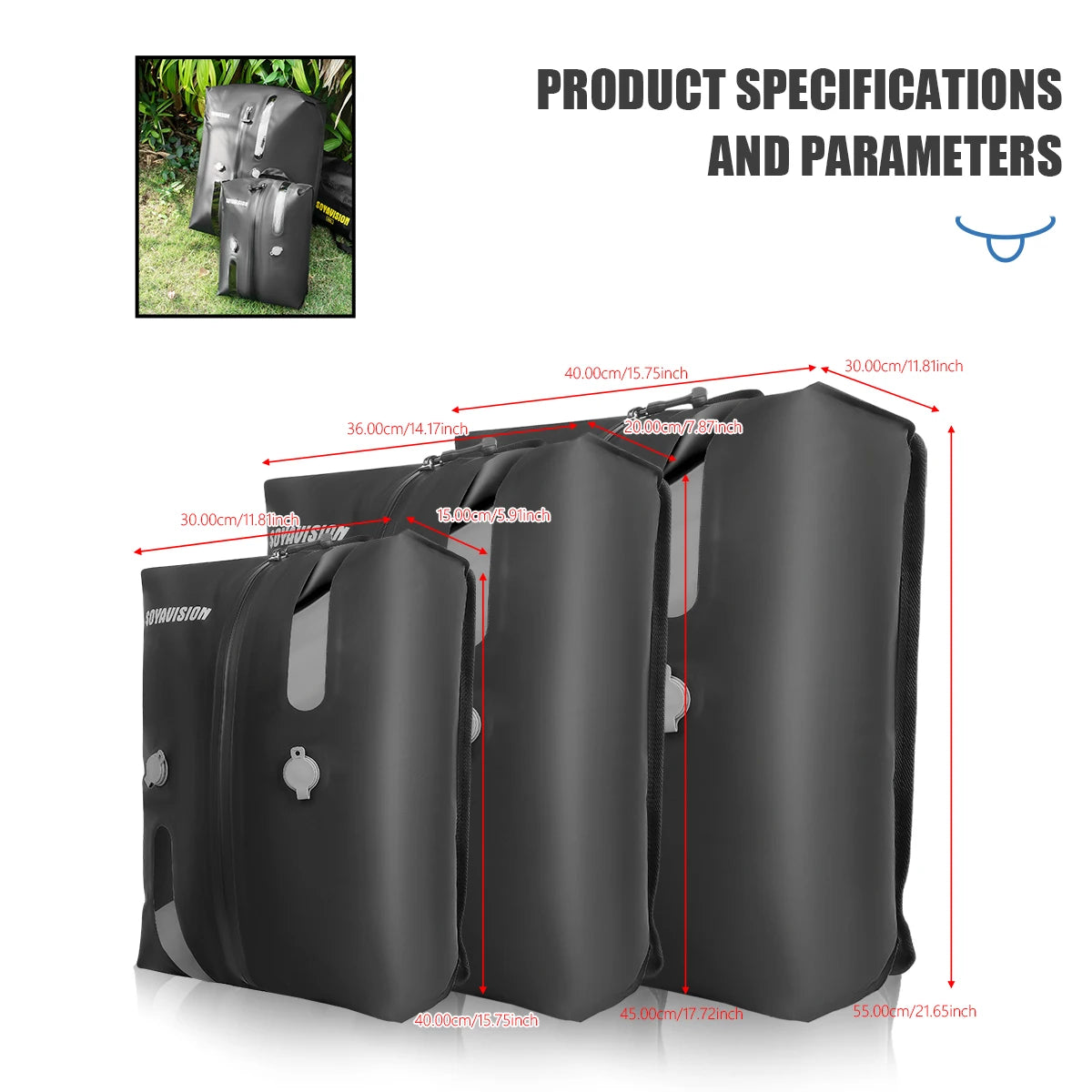 Reusable Vacuum Compression Bag Travel Luggage Vacuum Storage Bag for Suitcases and Backpack Space Saver Vacuum Bags Waterproof
