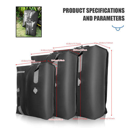 Reusable Vacuum Compression Bag Travel Luggage Vacuum Storage Bag for Suitcases and Backpack Space Saver Vacuum Bags Waterproof