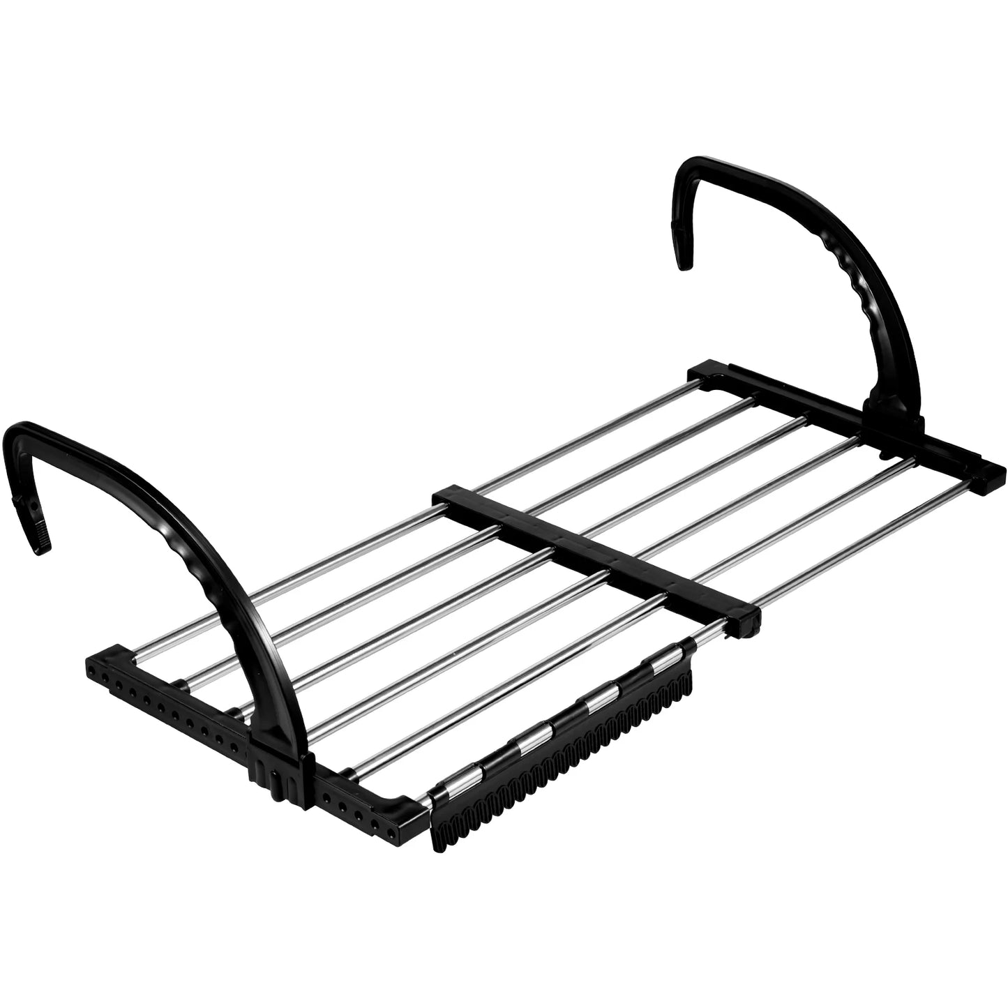 Extendable Radiator Drying Rack Stainless Steel Foldable Balcony Drying Clothes Airer Shoe Rack Window Towel Storage Portable