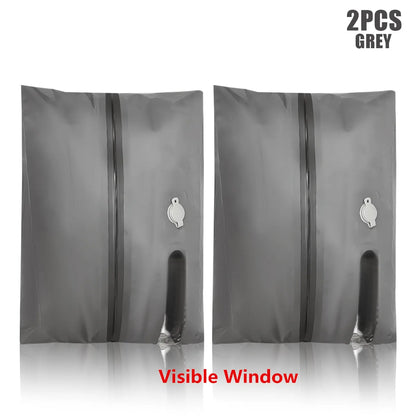 Reusable Vacuum Compression Bag Travel Luggage Vacuum Storage Bag for Suitcases and Backpack Space Saver Vacuum Bags Waterproof