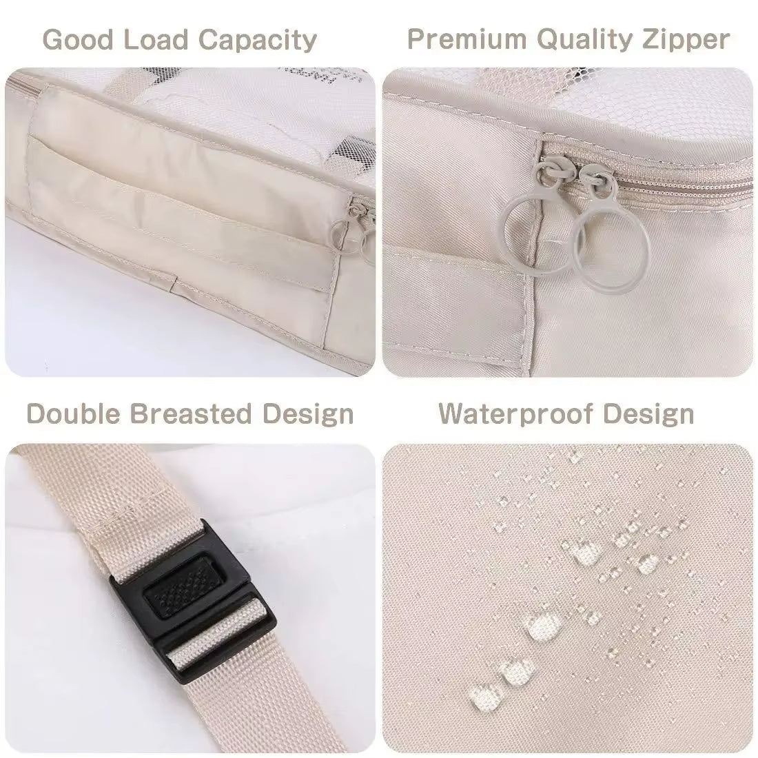 6/8Pcs Set Travel Bag Organizer Clothes Luggage Travel Organizer Blanket Shoes Organizers Bag Suitcase Pouch Packing Cubes