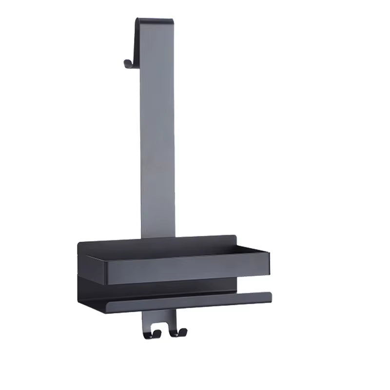 Movable Bathroom Shelves No Drill Shelf Organizer Shower Support Steel Shelf Multifunction Shelves Storage Unit for Bathroom