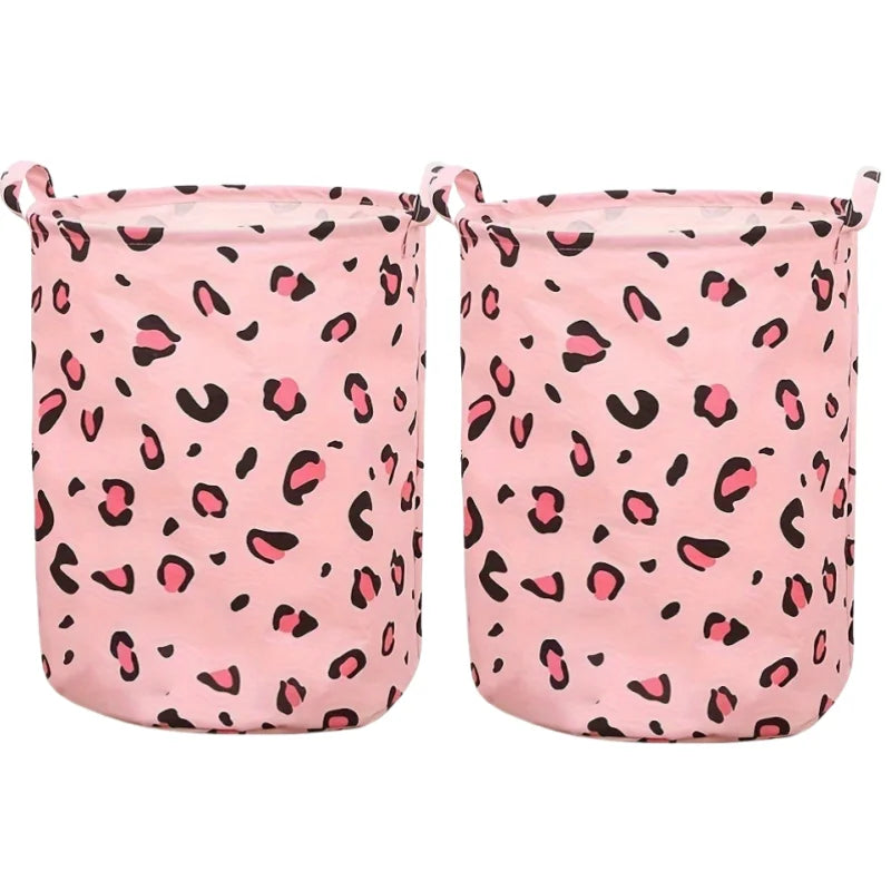 Foldable Fabric Laundry Basket Clothes Hamper Storage Bin for Home Toy Organizer