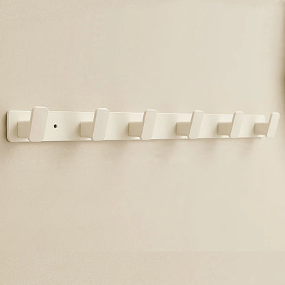 Coat Hook Wall Rack Hanger - Black Coat Rack with 5 Hooks Wall Hooks for Hanging Hat Key Bag Towel Wall Mount Coat Rack