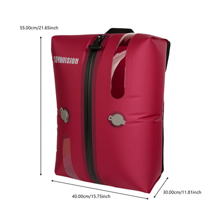 Reusable Vacuum Compression Bag Travel Luggage Vacuum Storage Bag for Suitcases and Backpack Space Saver Vacuum Bags Waterproof
