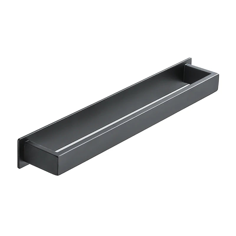 Strong Adhesive Bathroom Towel Rack Stainless Steel Bath Towel Hanger Wall Mounted Kitchen Hand Towel Holder No Drill