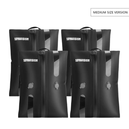 Reusable Vacuum Compression Bag Travel Luggage Vacuum Storage Bag for Suitcases and Backpack Space Saver Vacuum Bags Waterproof