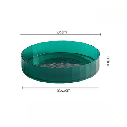 Rotating Storage Rack Kitchen Countertop Multifunctional Tray Spice Storage Rack Home Desktop
