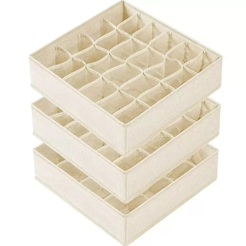 Underwear Organizers of Cabinets and Drawers Wardrobe Clothes Bra Organizer for Underwear Socks Pants Home Foldable Storage Box