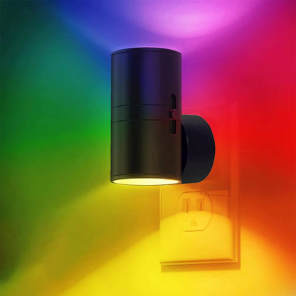 Night Lights Plug into Wall Dimmable LED Night Lamp Automatic Bedside Lamp with Auto Light Sensor for Bathroom Hallway Decor