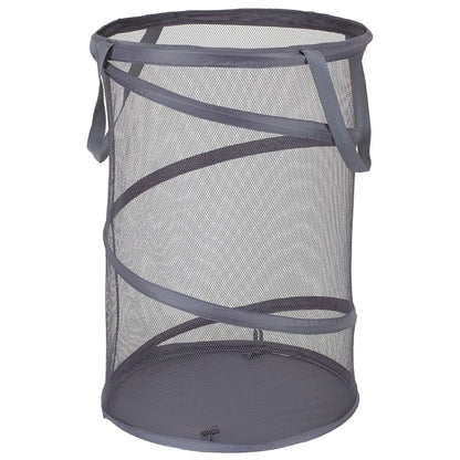 Mesh Popup Laundry Hamper Collapsible Laundry Basket Extra Large Capacity Foldable Clothing Storage Basket with Handles