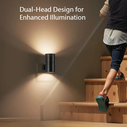 Night Lights Plug into Wall Dimmable LED Night Lamp Automatic Bedside Lamp with Auto Light Sensor for Bathroom Hallway Decor