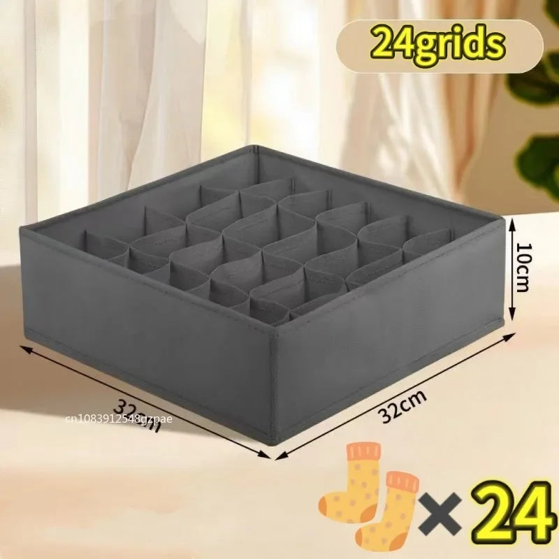 Underwear Organizers of Cabinets and Drawers Wardrobe Clothes Bra Organizer for Underwear Socks Pants Home Foldable Storage Box