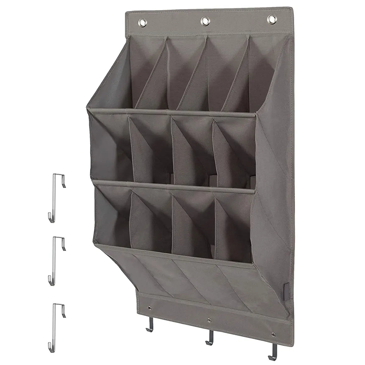 Hanging Shoe Organizer with 9 Pocket Hooks Wear Resistant the Door Shoe Hanger Door Hanging Storage Space Organizer Rack Closet