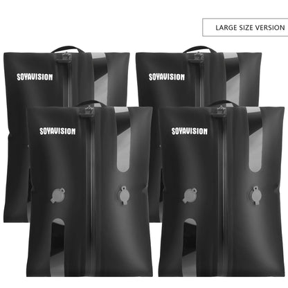 Reusable Vacuum Compression Bag Travel Luggage Vacuum Storage Bag for Suitcases and Backpack Space Saver Vacuum Bags Waterproof