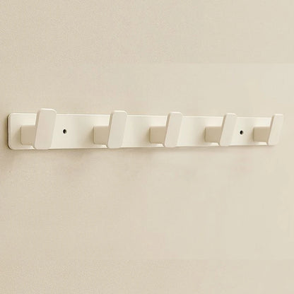 Coat Hook Wall Rack Hanger - Black Coat Rack with 5 Hooks Wall Hooks for Hanging Hat Key Bag Towel Wall Mount Coat Rack