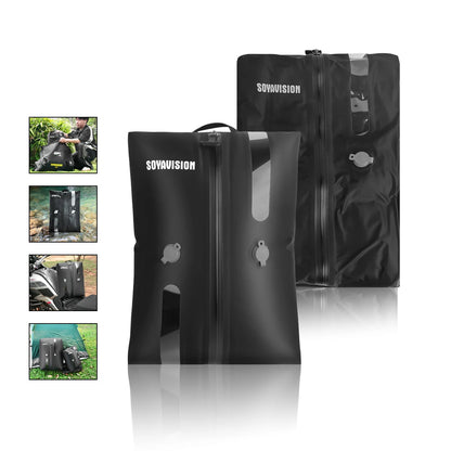 Waterproof Outdoor Vacuum Compression Bags Camping Travel Clothing Storage Bags Space-Saver Organizer for Riding Hiking Trips