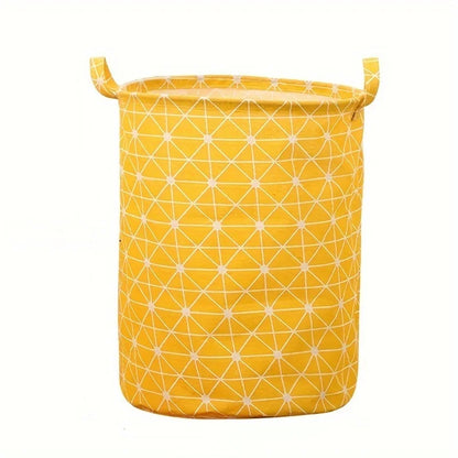 Foldable Fabric Laundry Basket Clothes Hamper Storage Bin for Home Toy Organizer