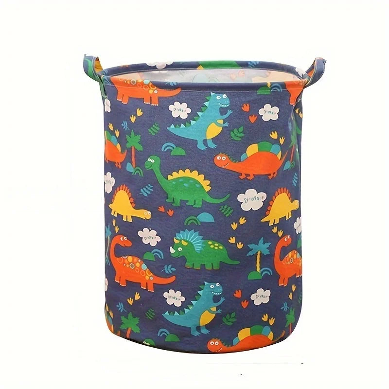 Foldable Fabric Laundry Basket Clothes Hamper Storage Bin for Home Toy Organizer